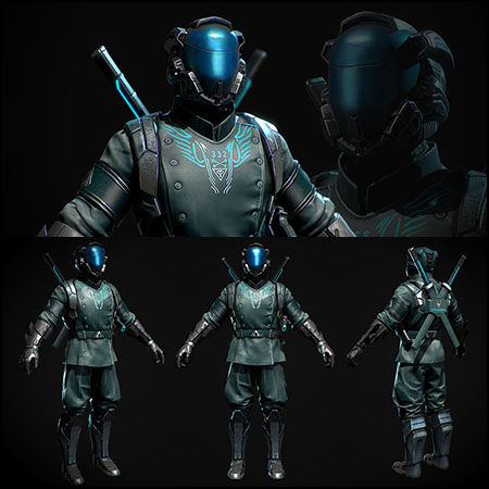 Mants Boss游戏人物素材之家精选3D模型