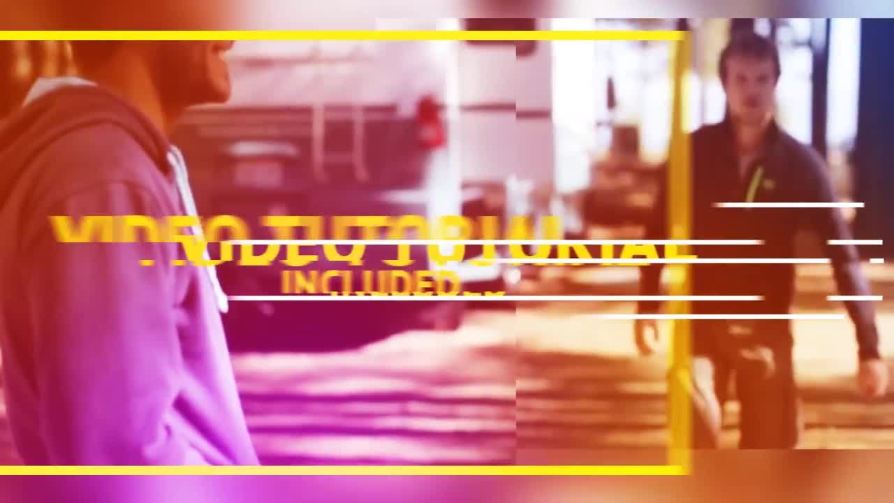 现代宣传促销开场白素材库精选AE模板