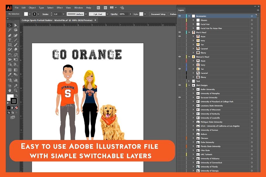 大学体育人物avatar形象素材包下载插图(2)