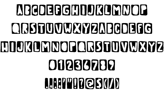 Tough Cookie Three DEMO font插图1