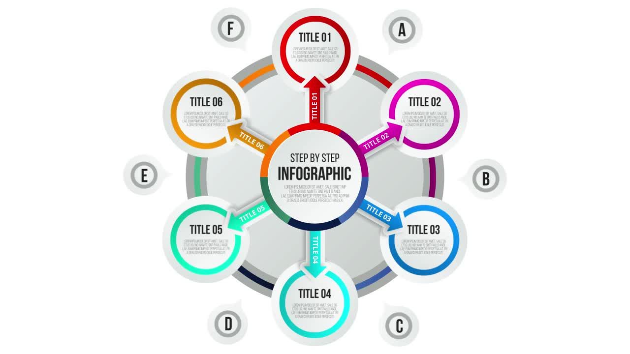 公司信息数据报表动画幻灯片展示素材库精选pr模板
