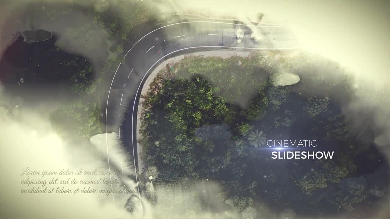 创意文本动画墨水幻灯片素材库精选AE模板