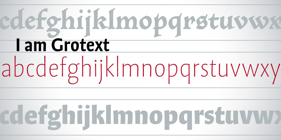 Grotext Font插图2