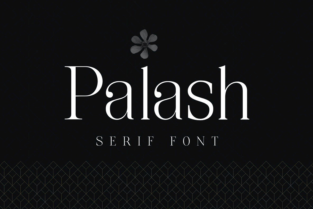 Palash Font素材之家精选英文字体