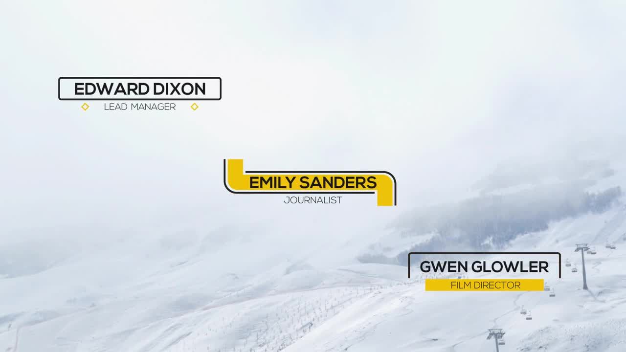 光滑动画视频素材库推荐PR模板