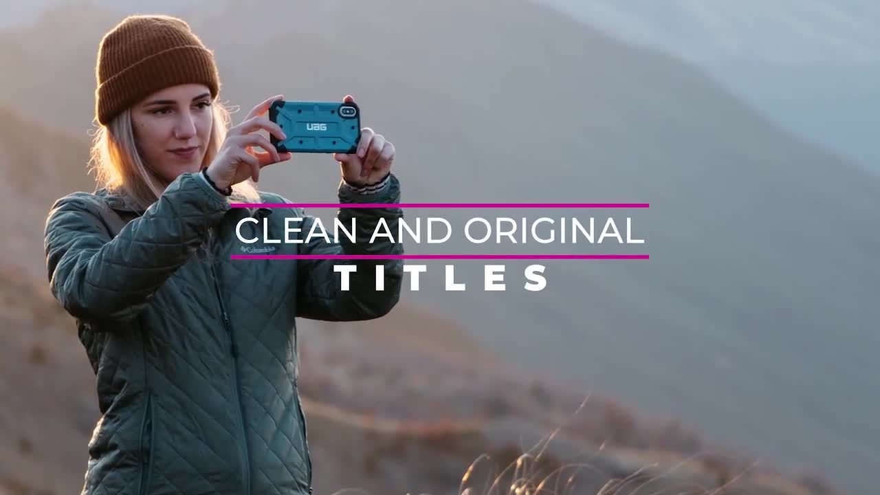 时尚社交媒体标题商品宣传介绍包装片头素材库精选AE模板