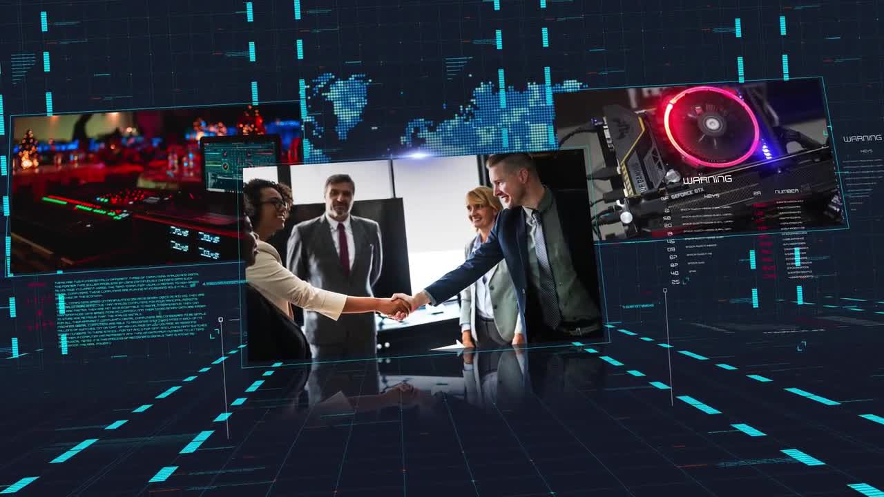 公司促销快速动态过渡效果素材库精选AE模板