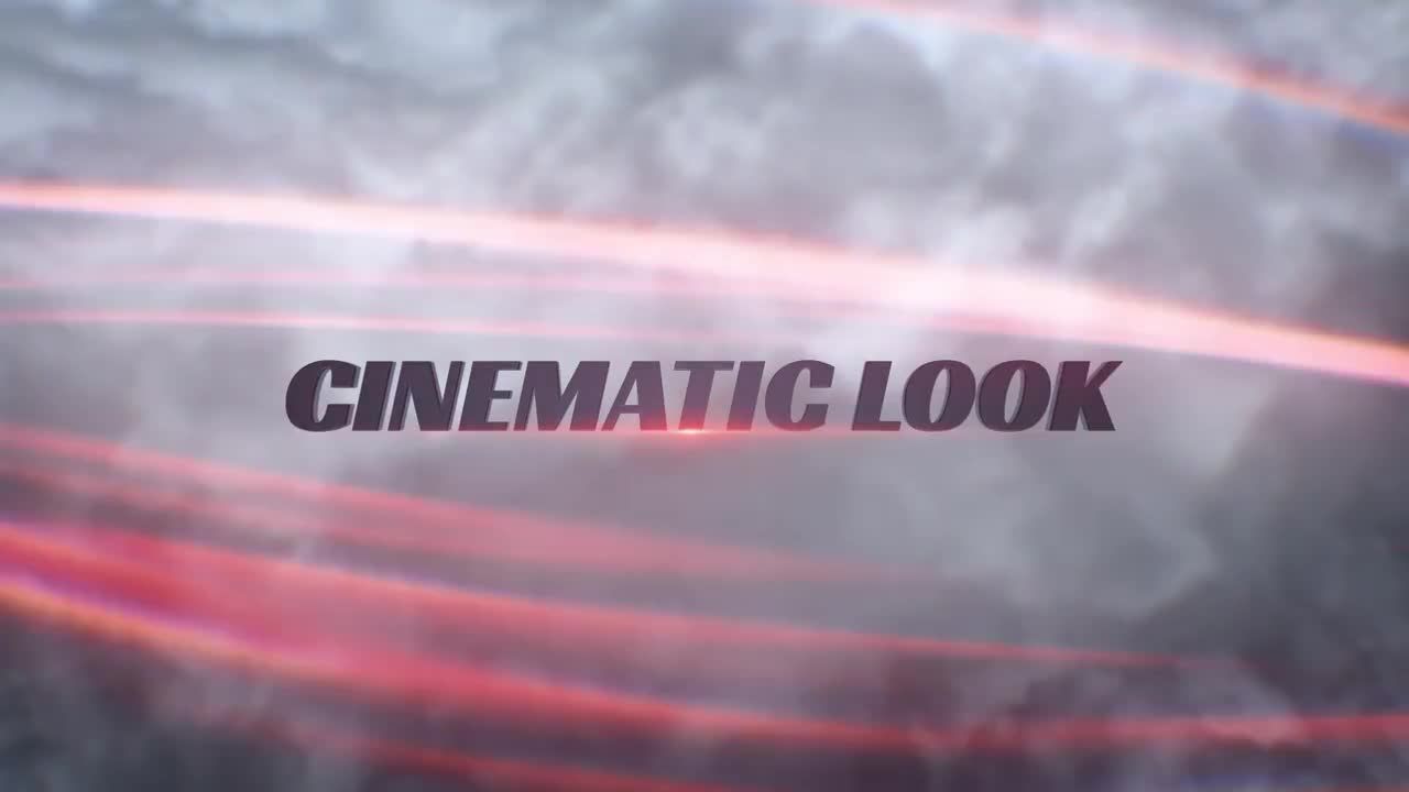 充满活力电影预告片头文本动画视频素材库精选AE模板