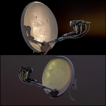 室外卫星天线素材之家精选3D模型