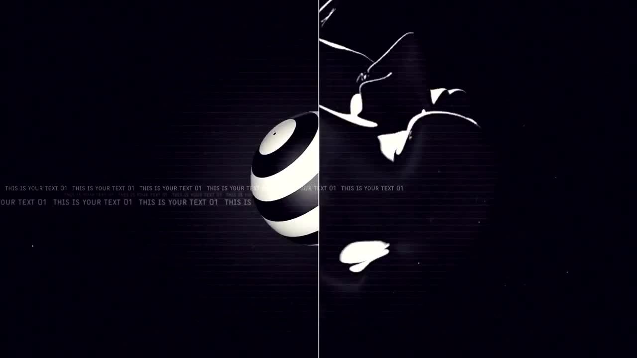 有机展示充满活力徽标素材库精选AE模板