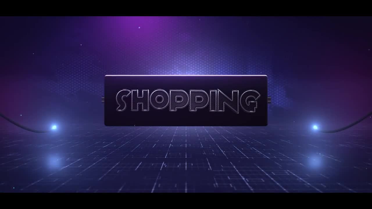 霓虹灯发光特效logo展示素材库精选AE模板