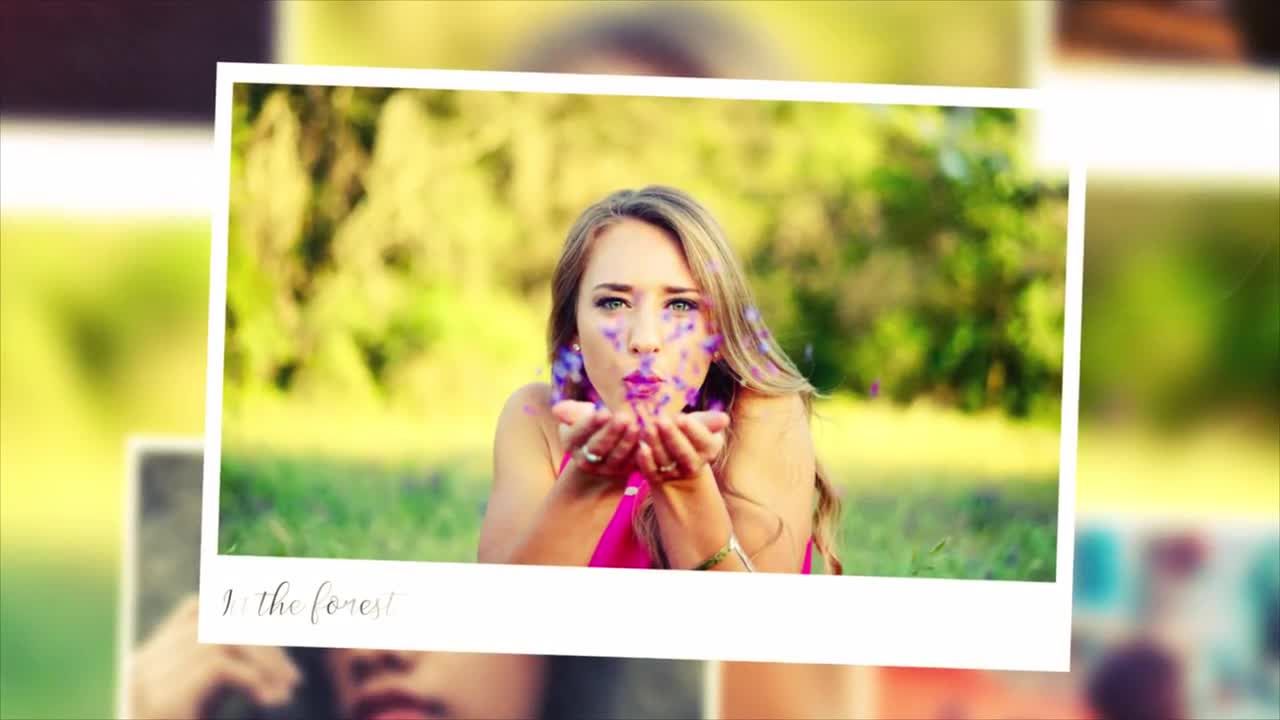 缓慢电影动画照片幻灯片素材库精选AE模板