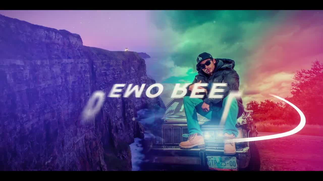 创意时尚活力动画开场白素材库精选AE模板