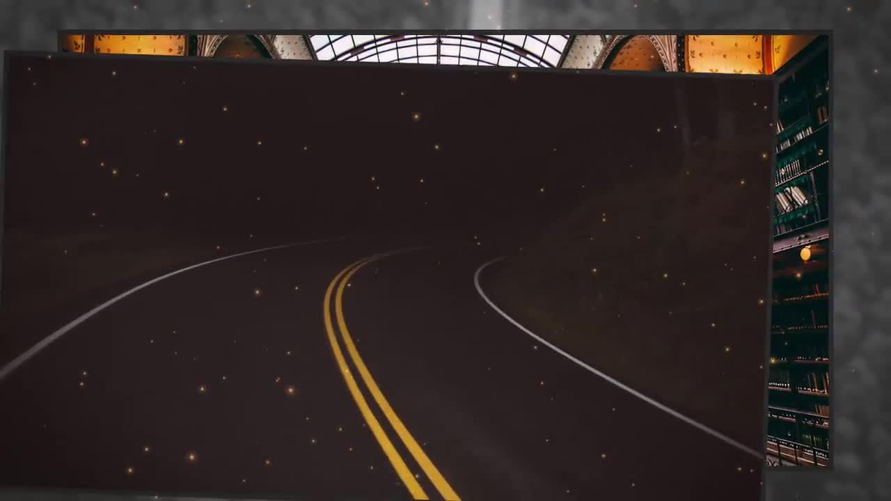 回忆效果相框过渡幻灯片Pr模板