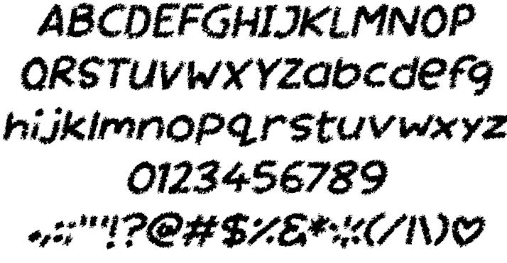 Miss Chalkboard font插图2 Miss Chalkboard font插图2