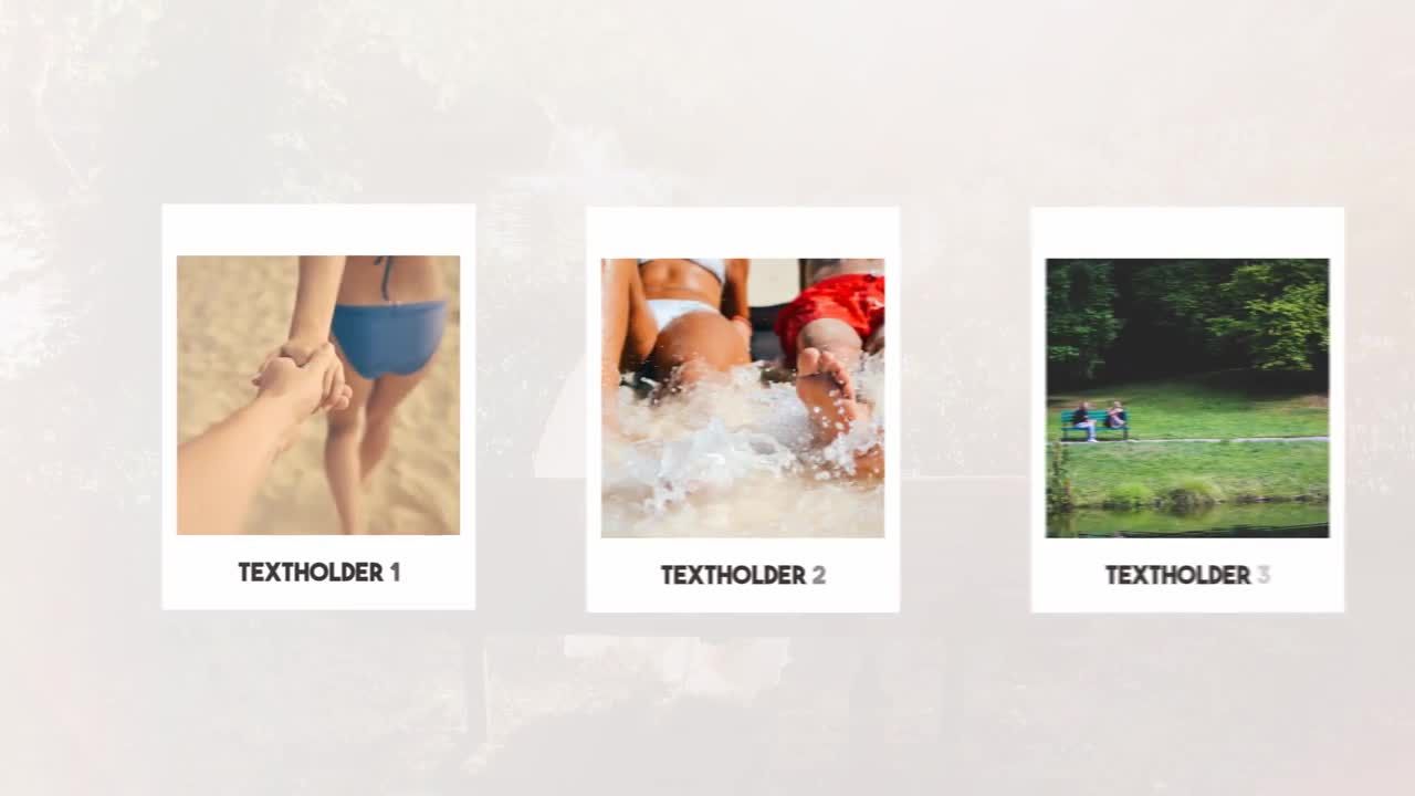 易于使用的婚礼照片展示素材库精选AE模板