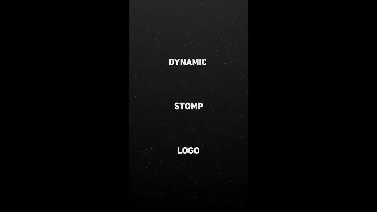 简短动感活力文本动画素材库精选AE模板