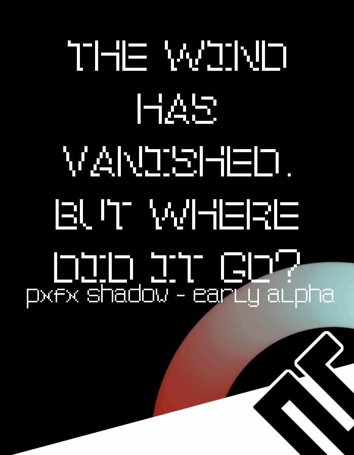 PXFXShadow font插图