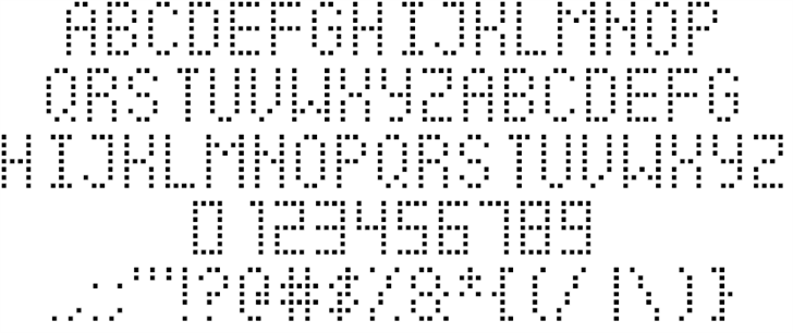 Soccer Scoreboard font插图1