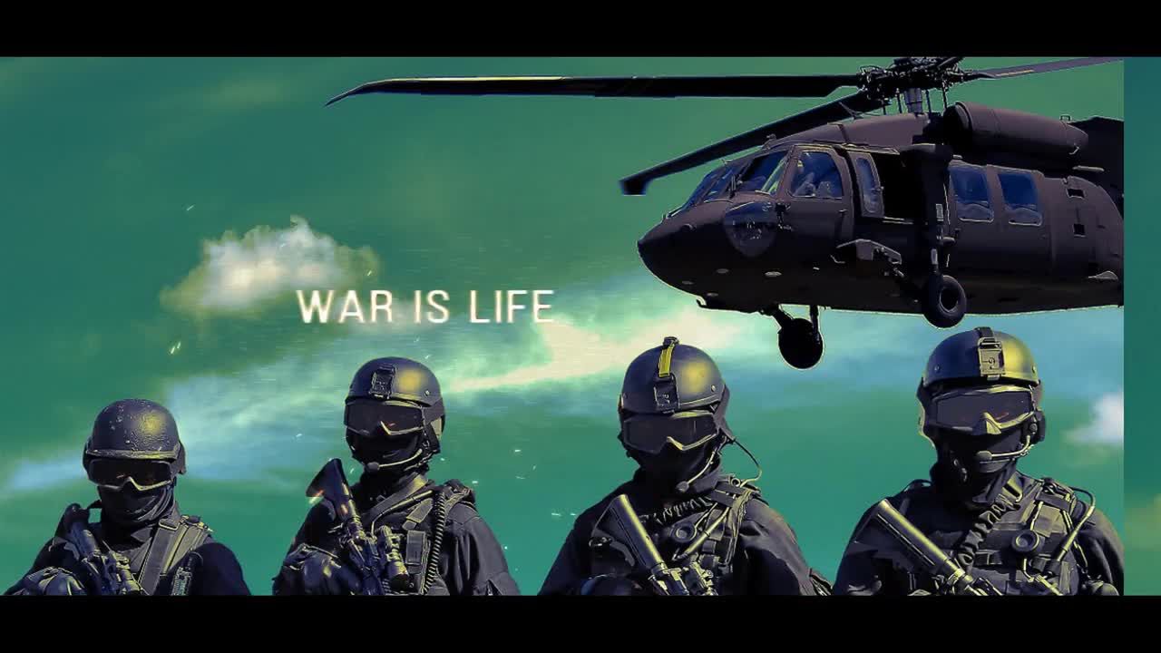 醒目设计的现代文本影视片故障动态展示素材库精选AE模板