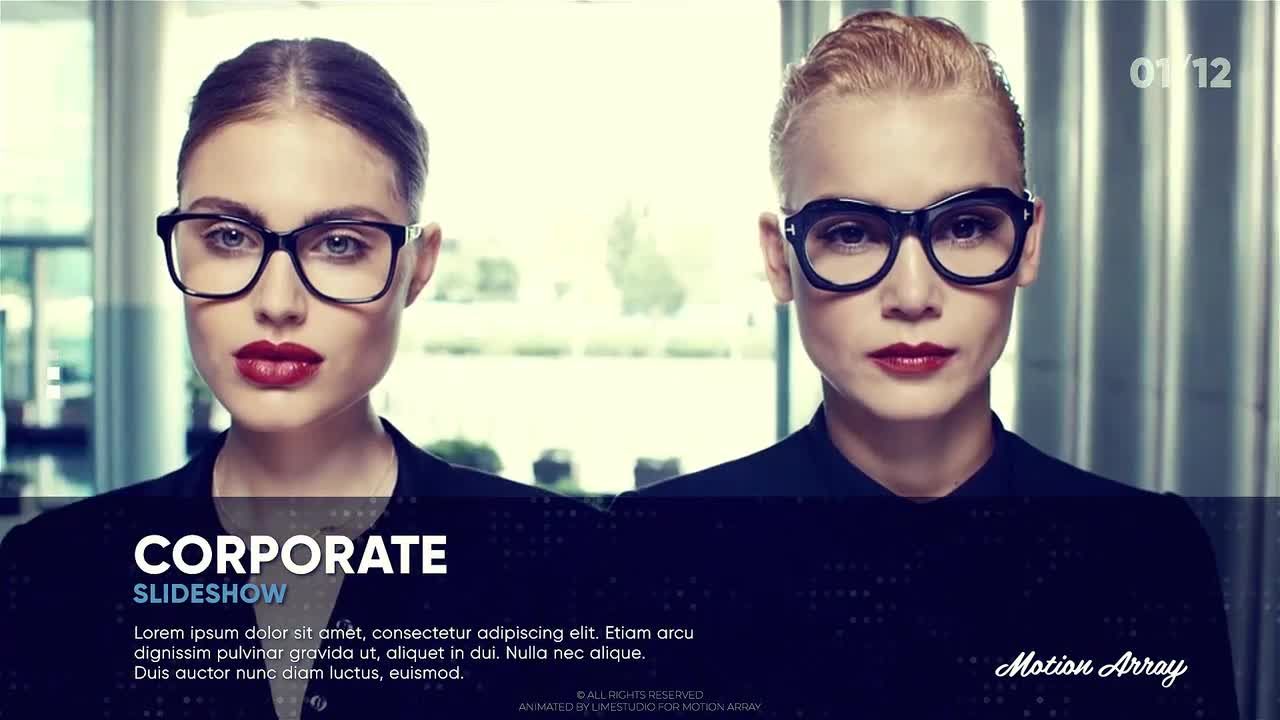 超现代企业幻灯片动画素材库精选AE模板