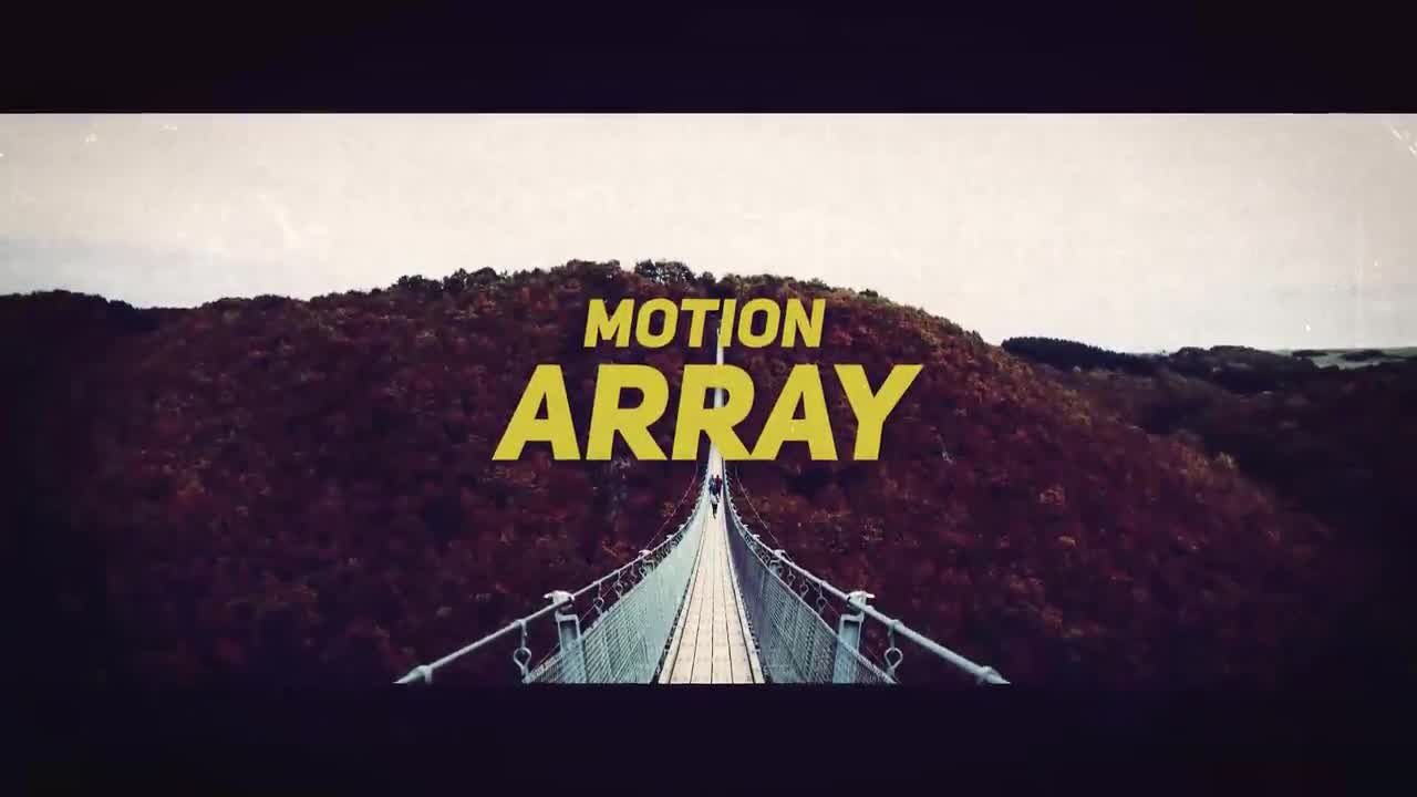 复古设计风格展示动画素材库精选AE模板