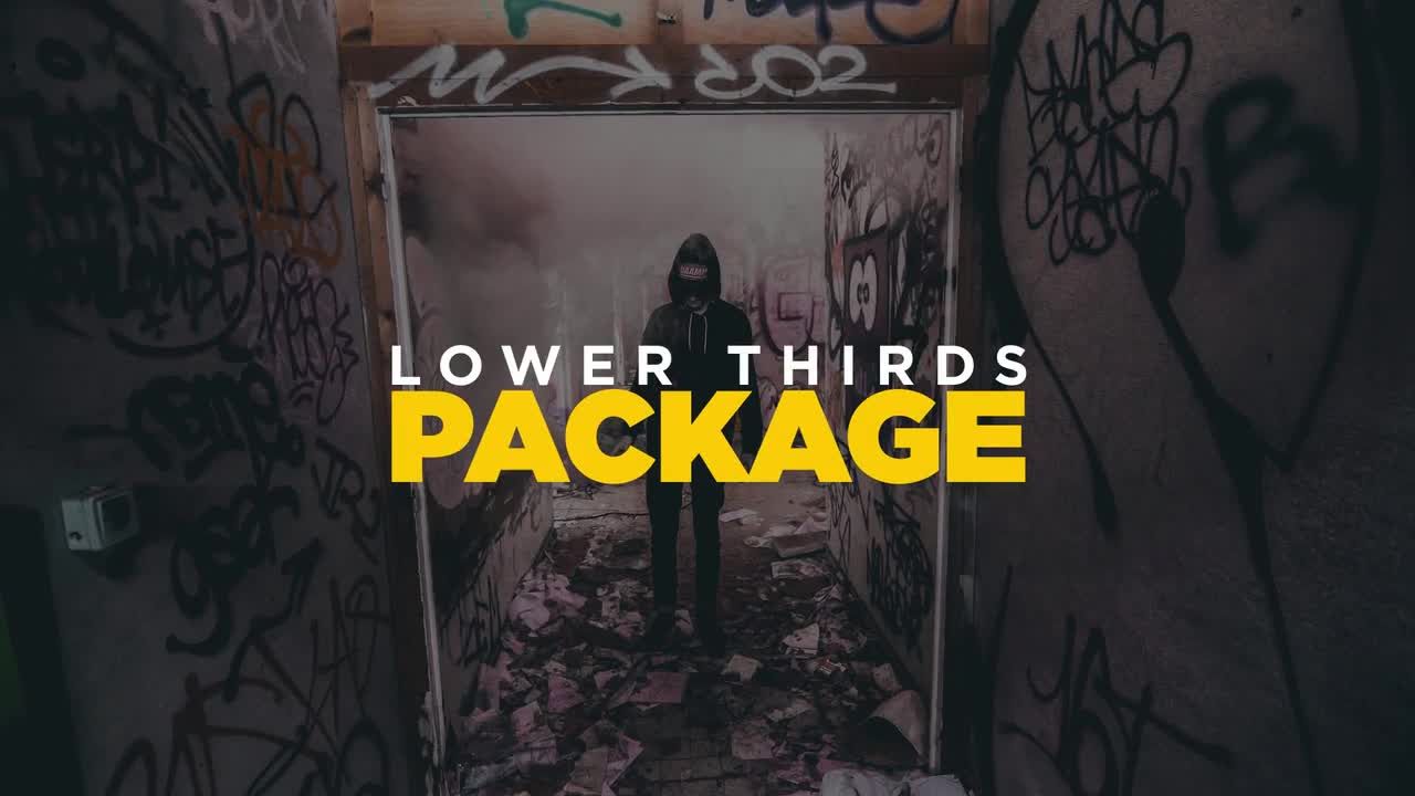 有趣且时尚的开场动画素材库精选AE模板