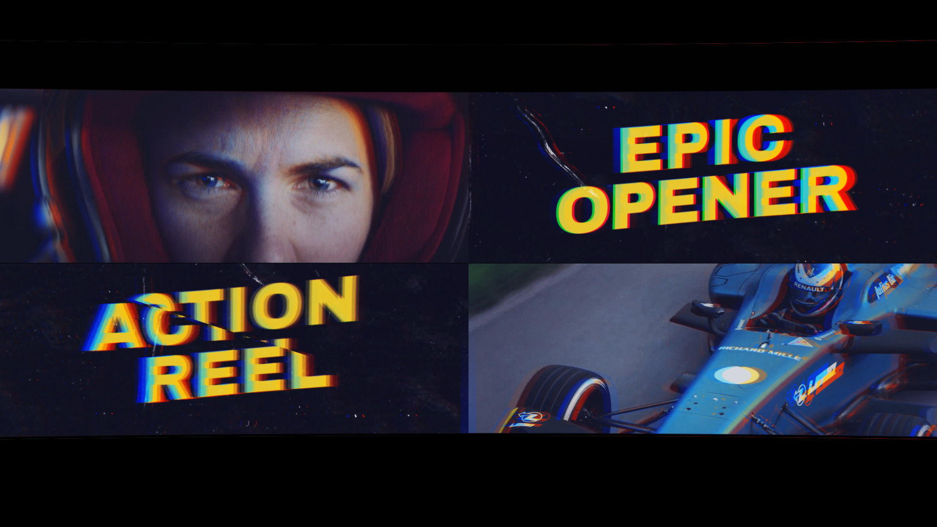 动感时尚激情的视频片头素材库推荐PR模板