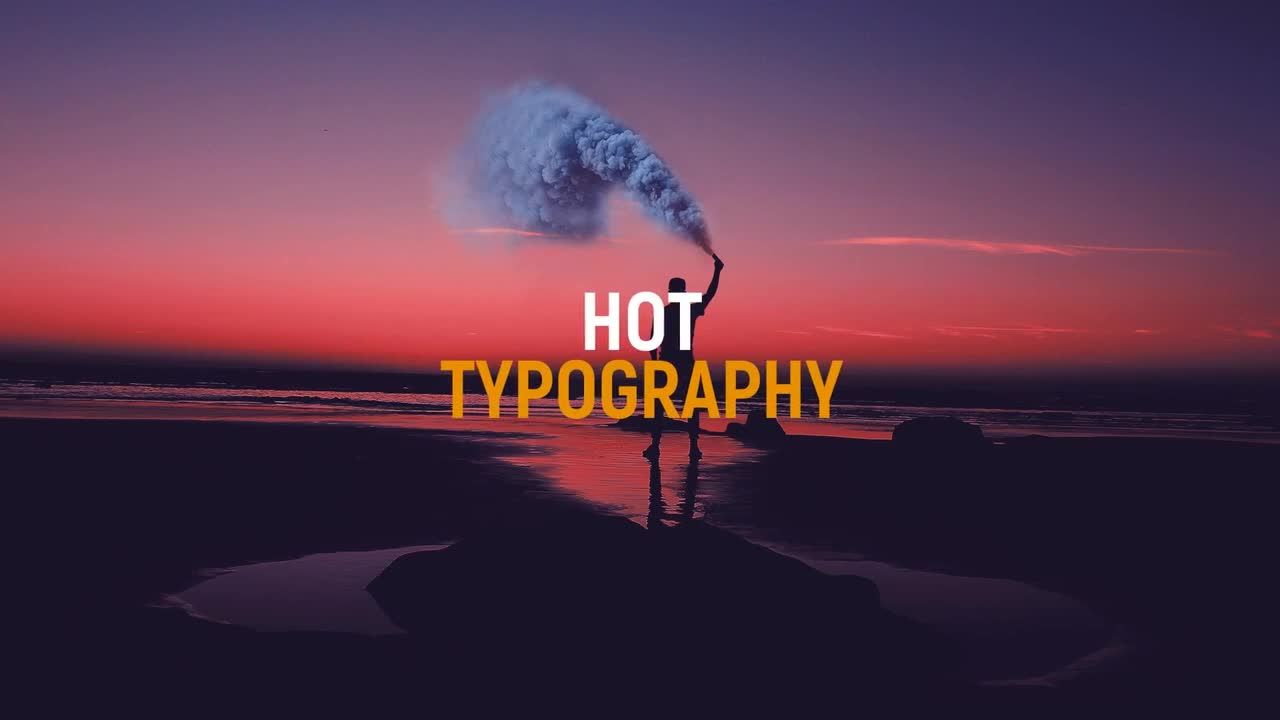 10个创造性动画全屏标题动画素材库精选AE模板