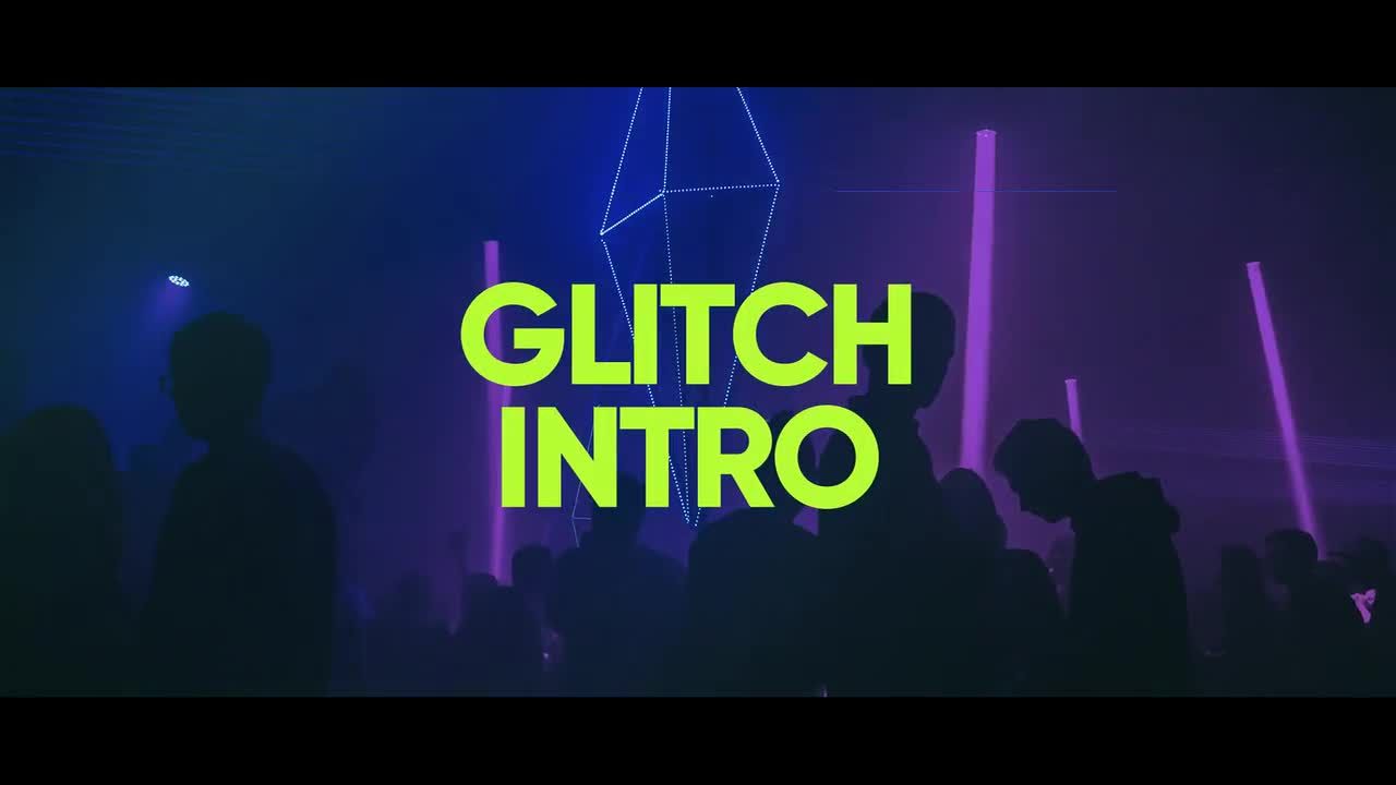 酷炫时尚促销活动视频简介素材库精选AE模板