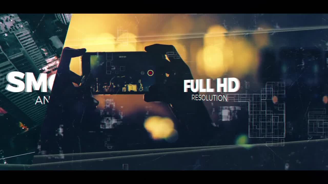 大型电影幻灯片照片展示素材库精选AE模板