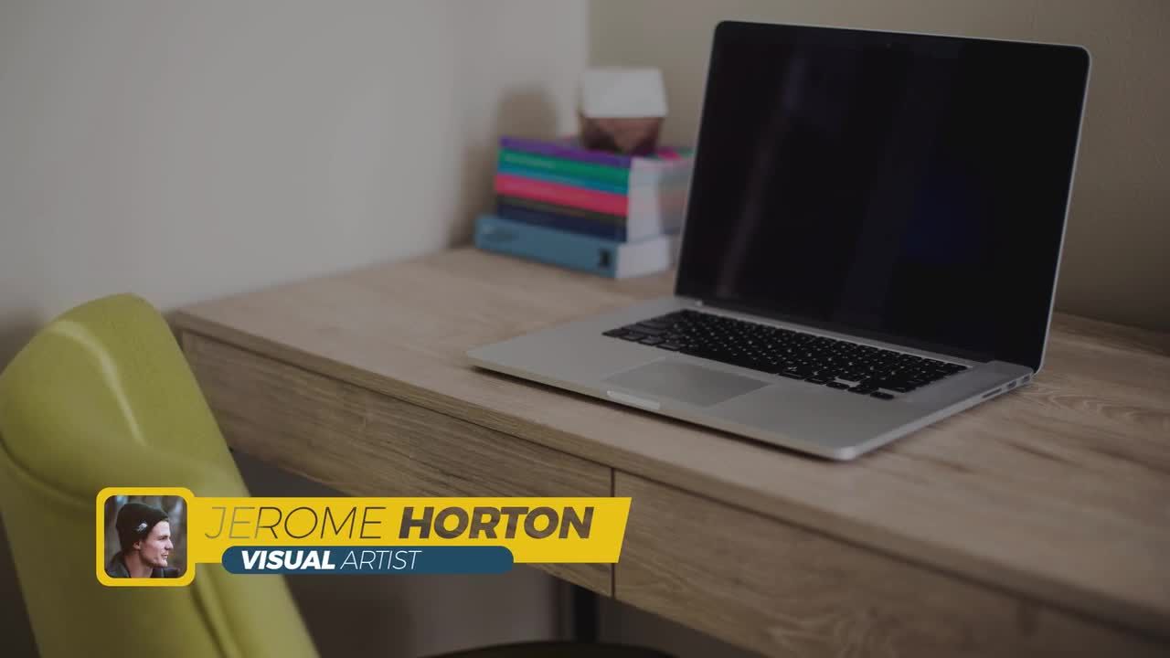 10个原创动画低三分之一全屏幕标题素材库精选AE模板