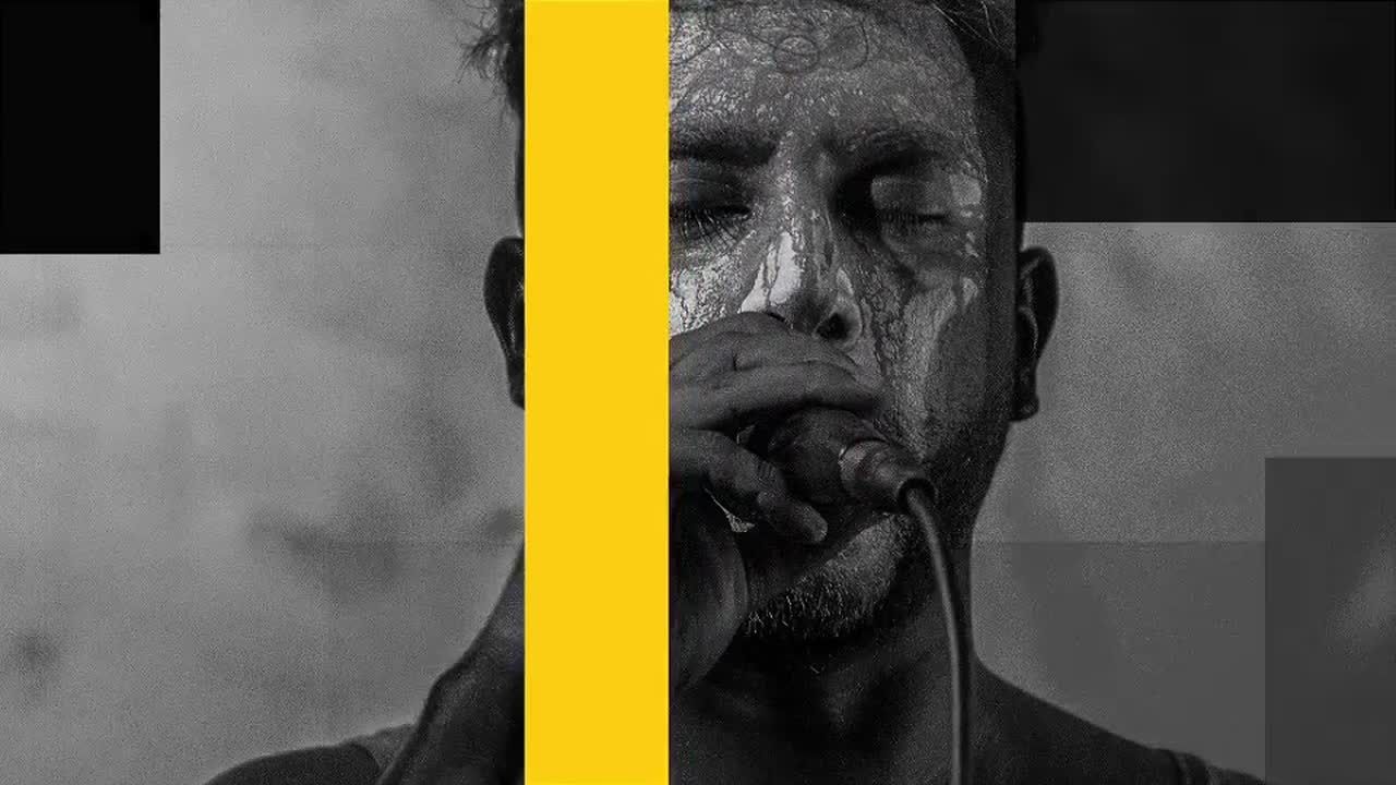 清爽的风格和丰富多彩的过渡效果Pr模板