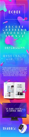 Bondi Regular font素材之家精选英文字体