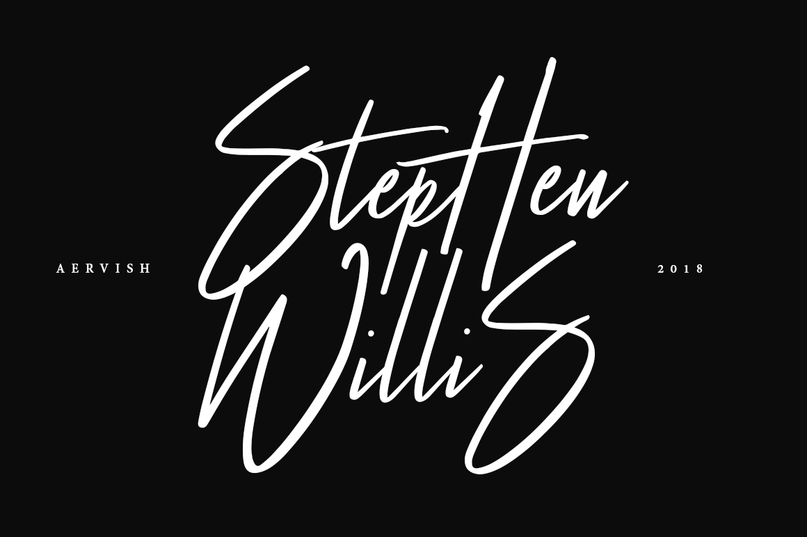 Aervish Typeface Font插图3