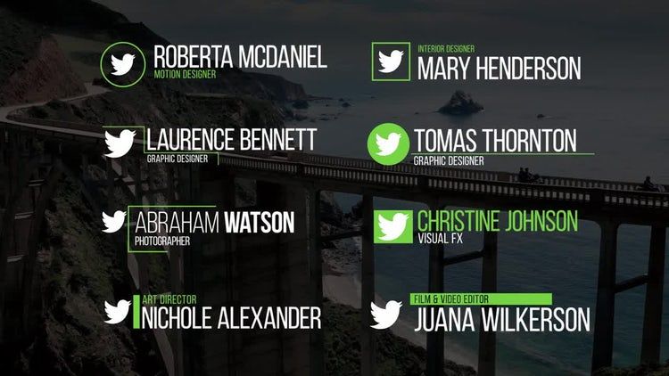 标志下三分之三文本动画ae模板