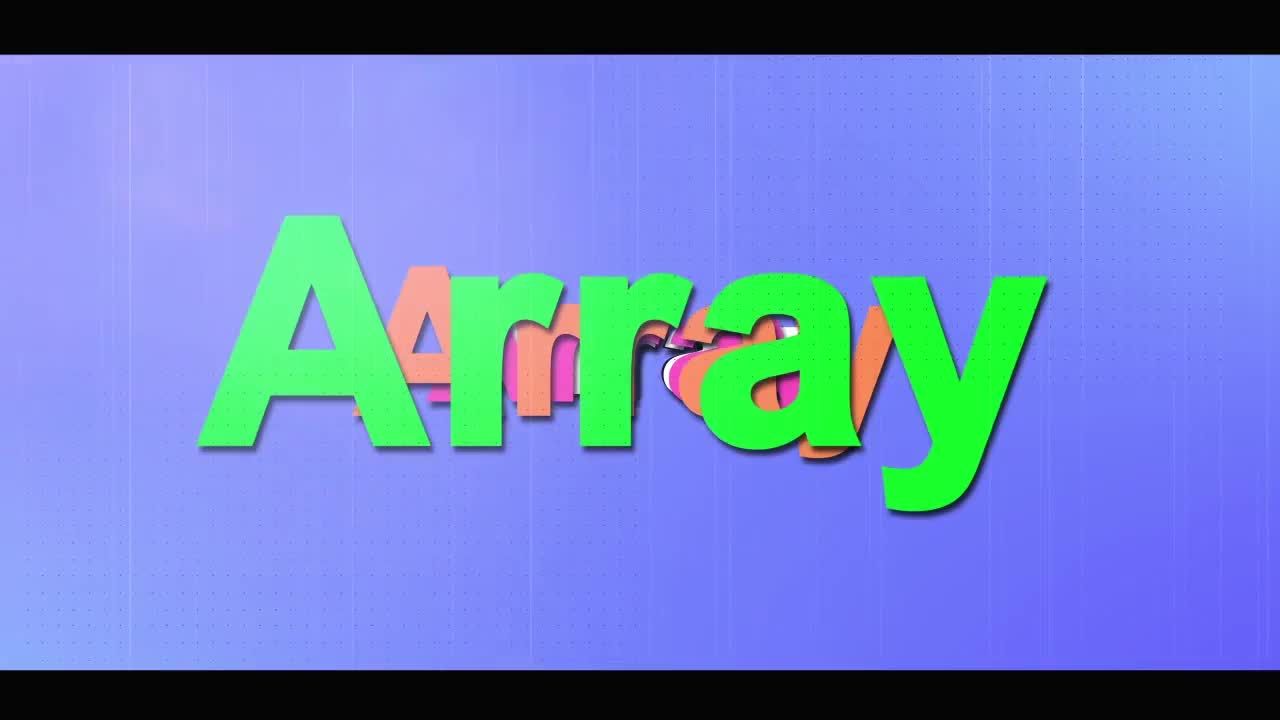 现代设计动态潮流开瓶器素材库精选AE模板