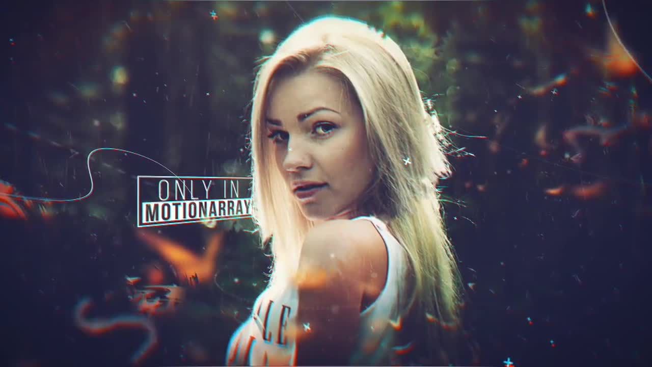 梦幻般的电影幻灯片素材库精选AE模板