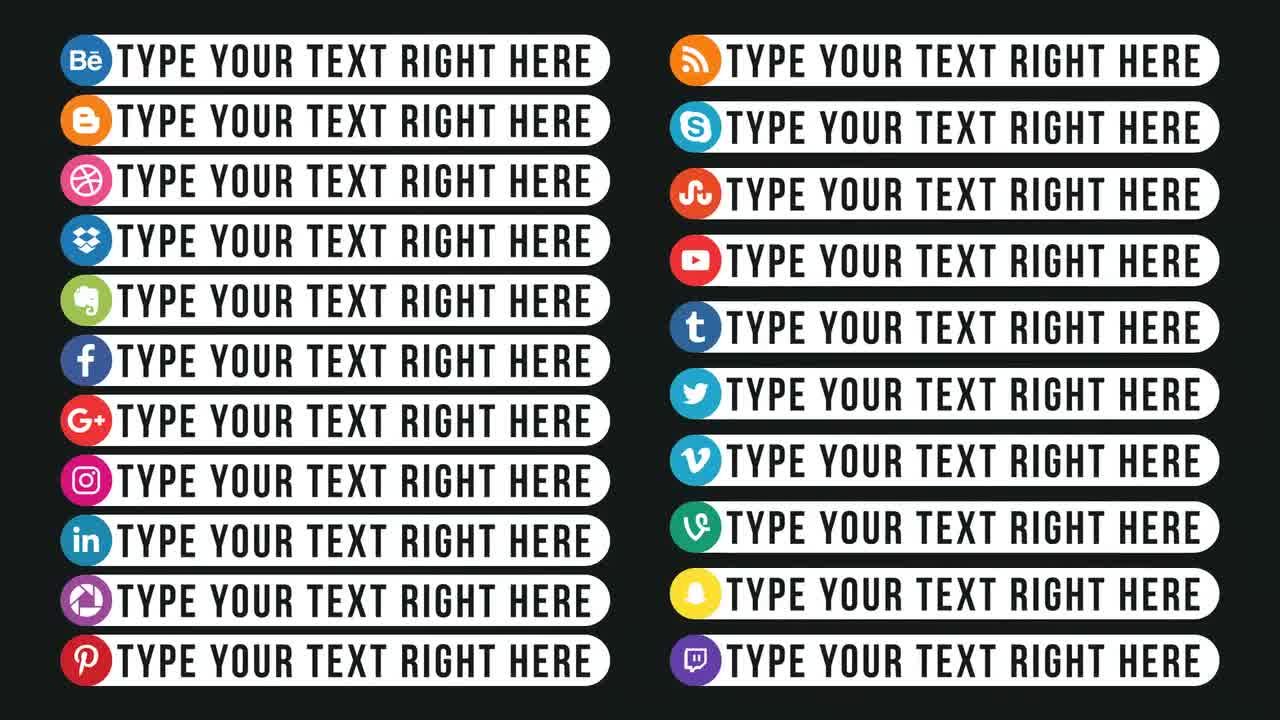 21个时下最受欢迎的搜索图标素材库精选AE模板