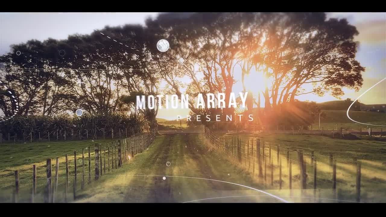 清晰的视觉动画图文展示片头素材库精选AE模板