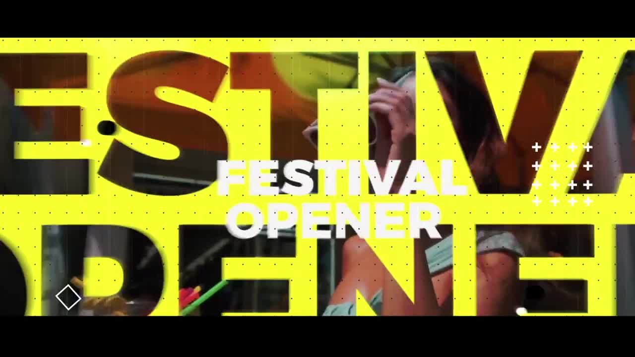 开幕典礼时髦幻灯片素材库精选AE模板