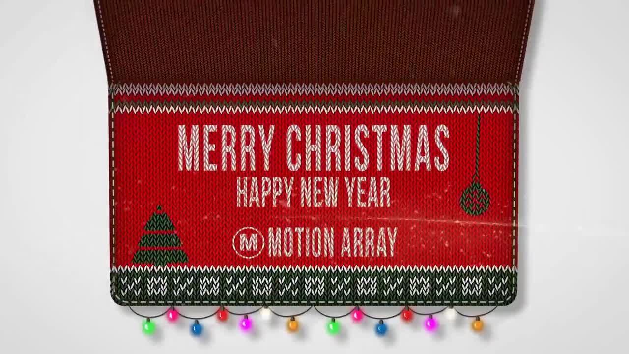 富有创意的漂亮的针织翻页文本动画素材库精选AE模板