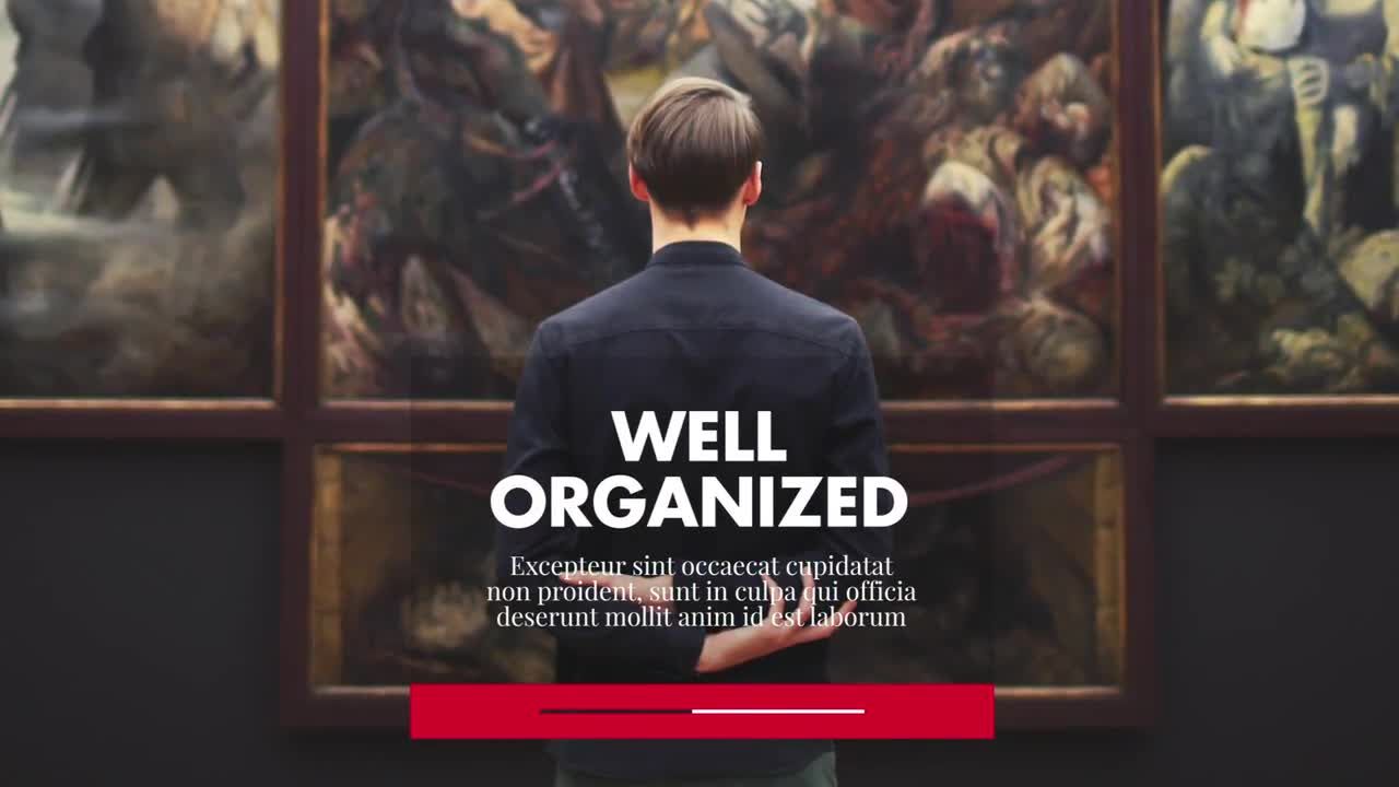 简洁设计促销活动素材库精选AE模板