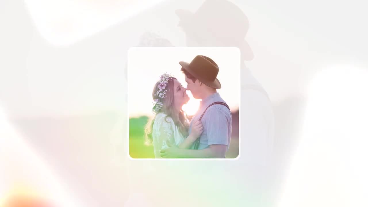 优雅时尚婚礼素材库推荐PR模板