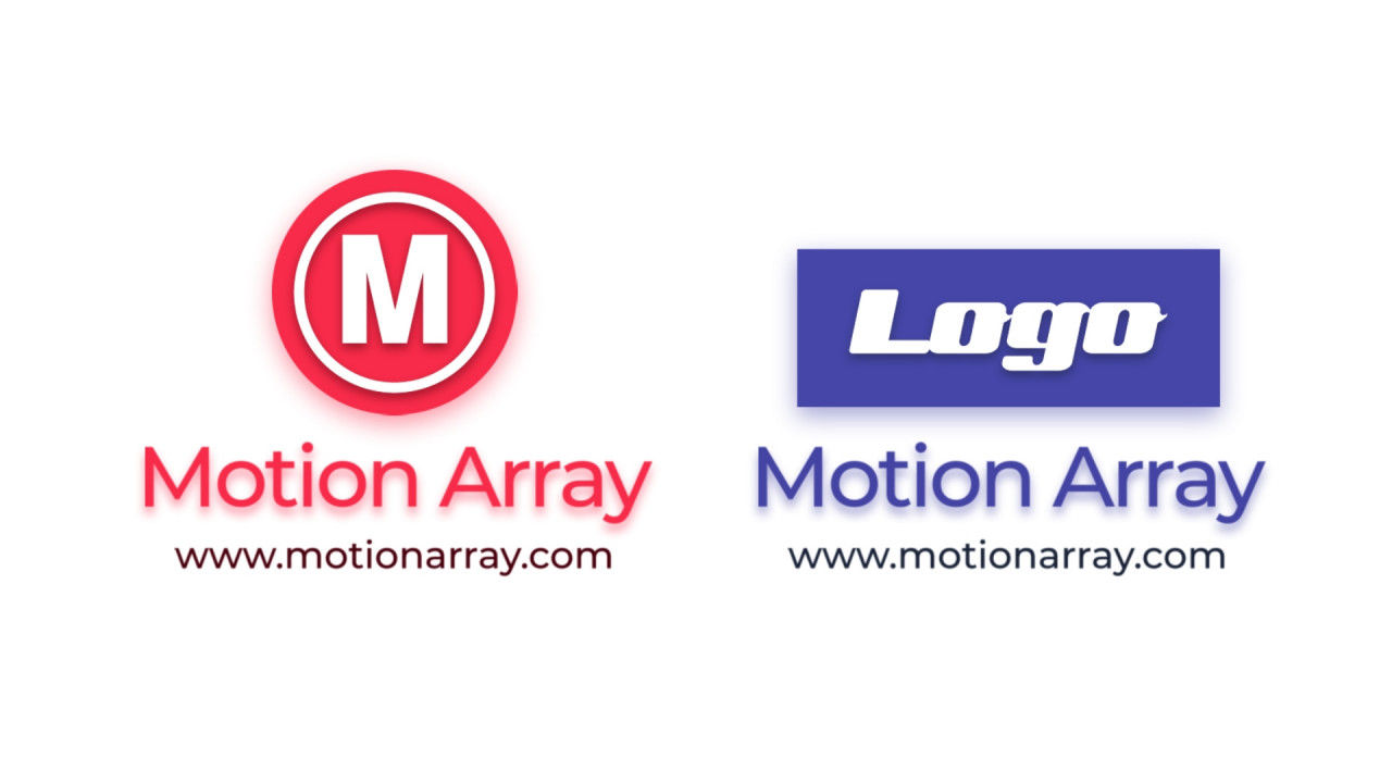 完美的清洁徽标Logo动画素材库推荐PR模板