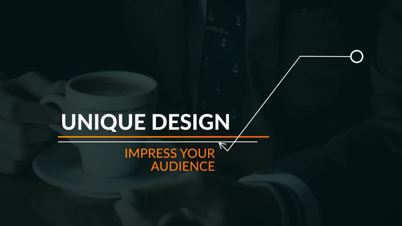 时尚的广告标注标题素材库精选AE模板