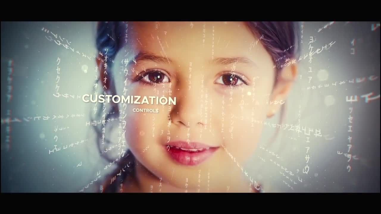 AE视差幻灯片模板