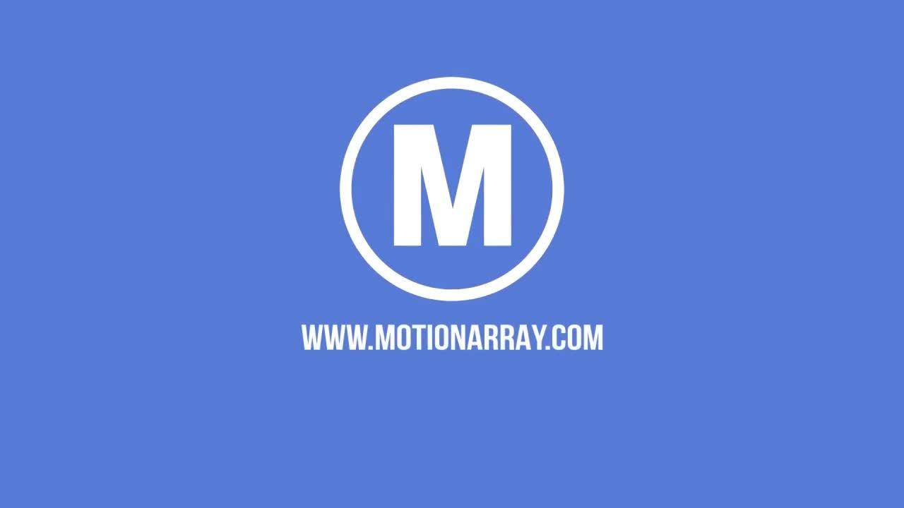 简洁高雅的动态logo展示素材库精选AE模板