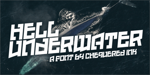 Hell Underwater font素材之家精选英文字体