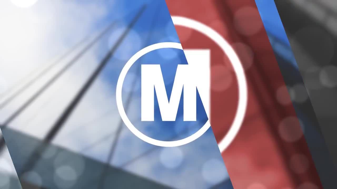 现代简洁创意的公司标识素材库精选AE模板